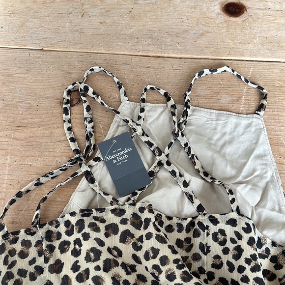 Abercrombie & Fitch leopard print lined dress. - Picture 5 of 6